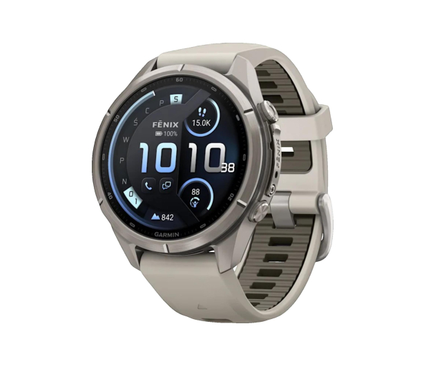 Garmin fenix 9 Pro 43mm inReach Fog Gray / Dark Sandstone - 1585566 - zdjęcie
